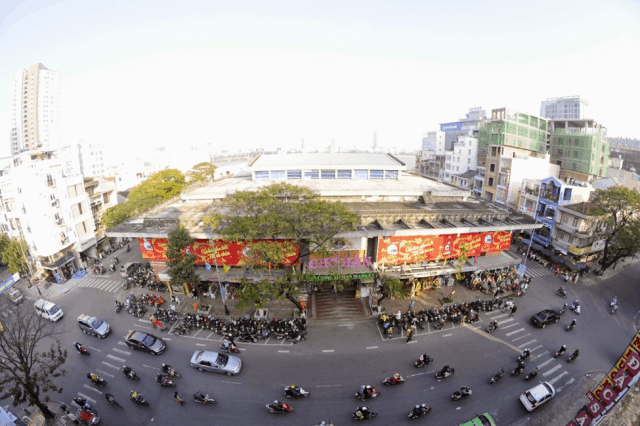 Toàn cảnh chợ Hàn Đà Nẵng 