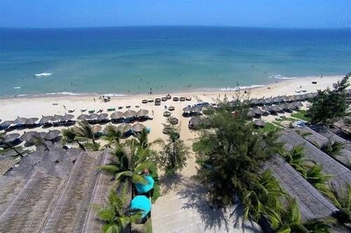 Biển An Bàng nhìn từ trên cao Biển An Bàng nhìn từ trên cao