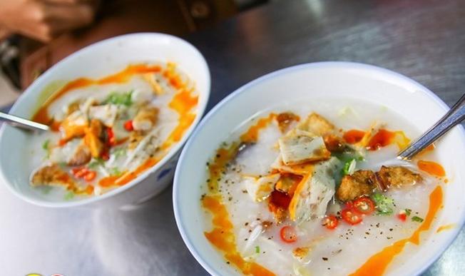 Món ngon Đà Lạt - cháo chả cá 01 Món ngon Đà Lạt - cháo chả cá 01