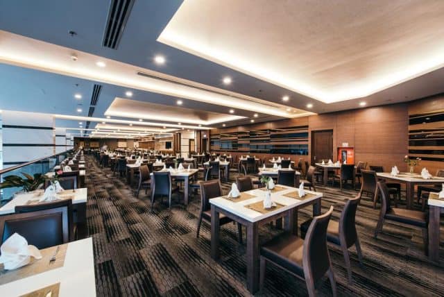 Khu vực ẩm thực đẹp như một nhà hàng thực thụ (ảnh ST) Khu vực ẩm thực đẹp như một nhà hàng thực thụ (ảnh ST)