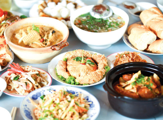 Các món ăn chay ở An Duyên Các món ăn chay ở An Duyên