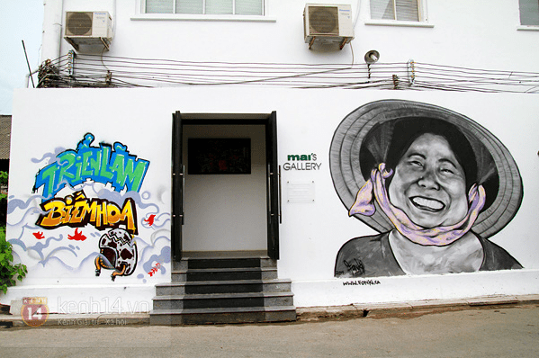 Những bức graffiti thể hiện sự khéo léo Những bức graffiti thể hiện sự khéo léo