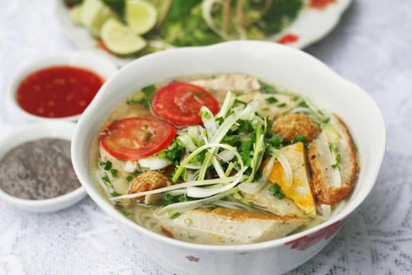 Bún chả cá Bình Ba (Ảnh: ST)