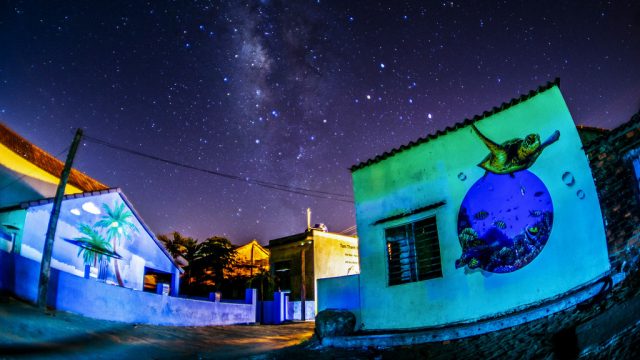 làng bích họa tam thanh