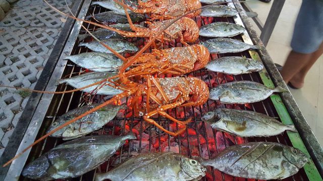 Tôm nướng thơm ngon và hấp dẫn (Ảnh: Sưu tầm)