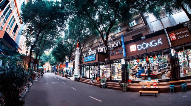 Kết quả hình ảnh cho Đường sách Nguyễn Văn Bính"