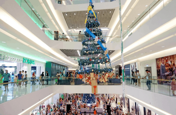 Không khí Noel tại Crescent Mall Không khí Noel tại Crescent Mall