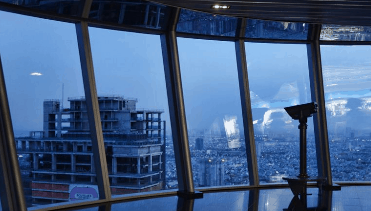 Ngắm cảnh toàn Sài Gòn từ đài quan sát tòa nhà Bitexco