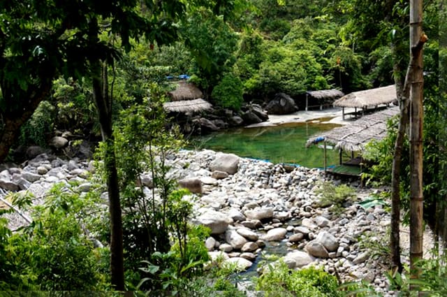 Không gian chốn thôn dã ven suối - Thiền viện Trúc Lâm Bạch Mã Không gian chốn thôn dã ven suối - Thiền viện Trúc Lâm Bạch Mã