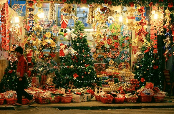 Khu phố người hoa tại Sài Gòn tràn ngập không khí Noel Khu phố người hoa tại Sài Gòn tràn ngập không khí Noel