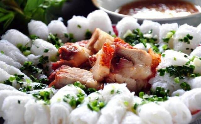 Món bánh hỏi thịt nướng An Nhứt (ảnh ST) Món bánh hỏi thịt nướng An Nhứt (ảnh ST)