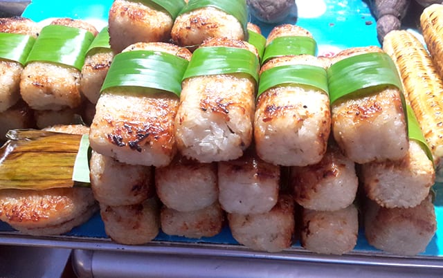 Đặc sản bánh chuối nướng xôi Đặc sản bánh chuối nướng xôi