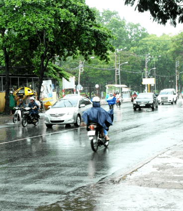 Sài Gòn trong những cơn mưa (Ảnh ST)