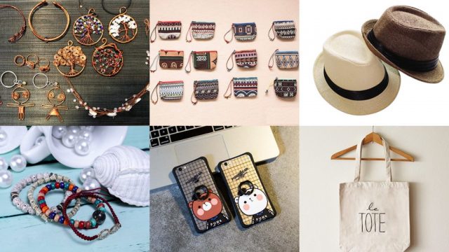Nhiều đồ phụ kiện thời trang được bày bán tại chợ phiên Đà Nẵng Nhiều đồ phụ kiện thời trang được bày bán tại chợ phiên Đà Nẵng
