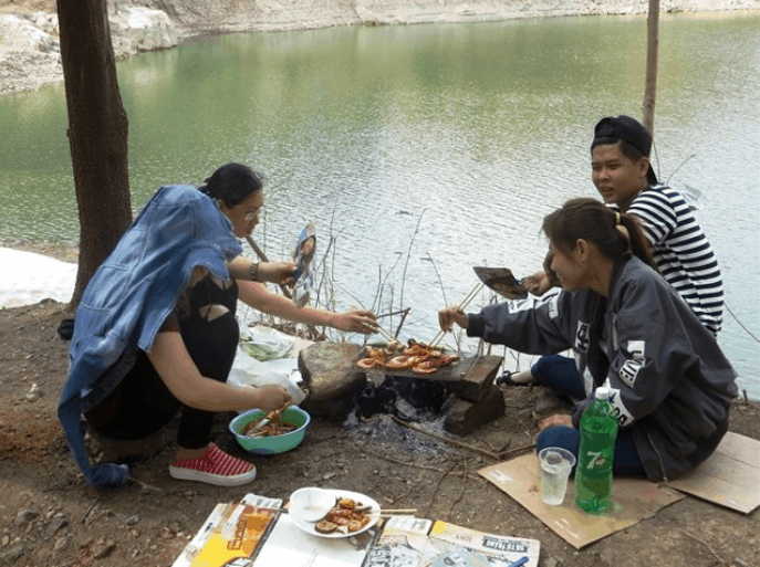 Bữa ăn trưa thú vị (ảnh sưu tầm) phượt 1 ngày quanh sài gòn