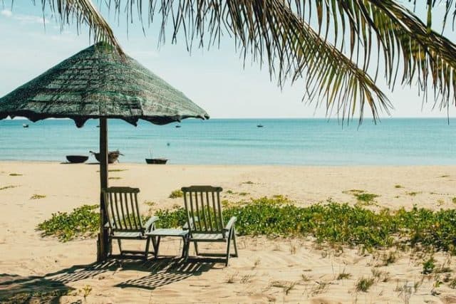 Cảnh đẹp nổi danh bãi tắm Hà My (Ảnh ST)