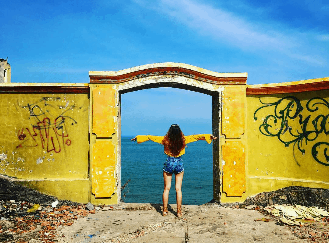 Cổng trời (ảnh sưu tầm) công trời vũng tàu