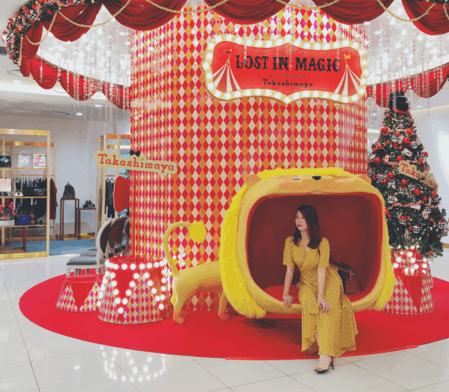 Takashimaya năm nay lấy chủ đề Lost In Magic Takashimaya năm nay lấy chủ đề Lost In Magic