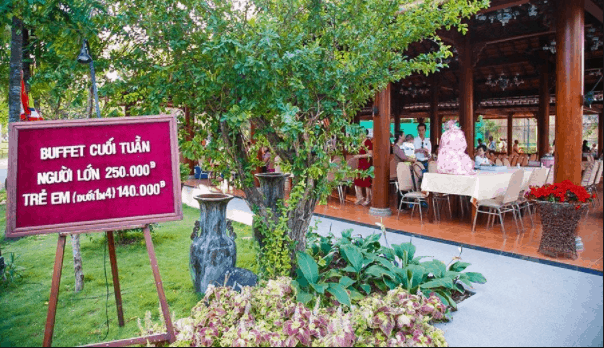 Bảng giá buffet tại khu du lịch Văn Thánh Bảng giá buffet tại khu du lịch Văn Thánh