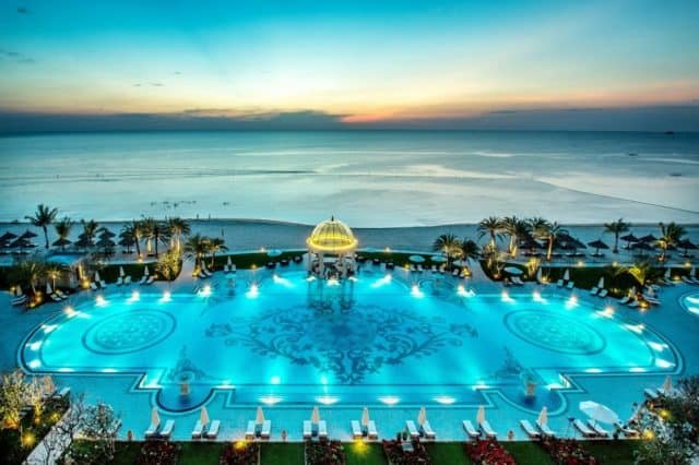View biển Vinpearl Phu Quoc Ocean Resort & Villas từ trên cao 