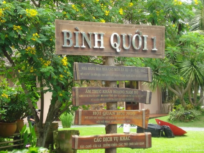 Hình ảnh khu du lịch Bình Quới 1 Hình ảnh khu du lịch Bình Quới 1