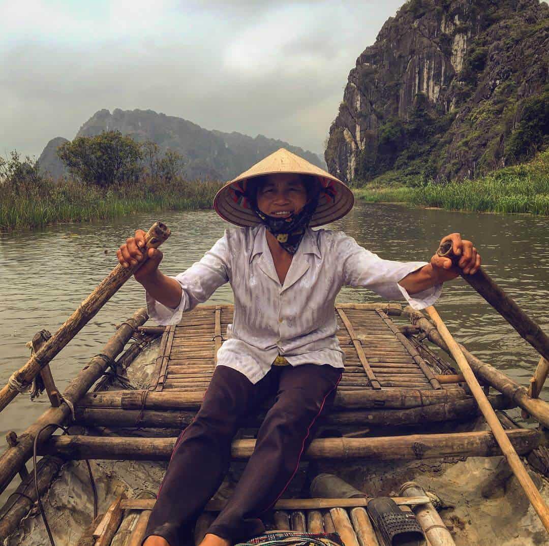 Những người lái đò ở đây rất thân thiện và nhiệt tình