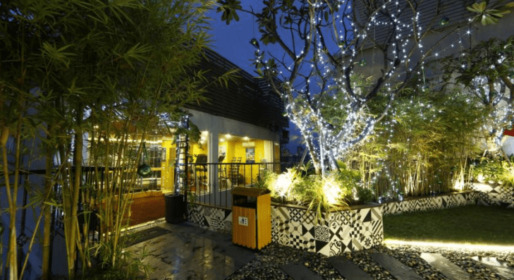 Không gian xanh mát tại khách sạn Alagon Central & Spa Không gian xanh mát tại khách sạn Alagon Central & Spa