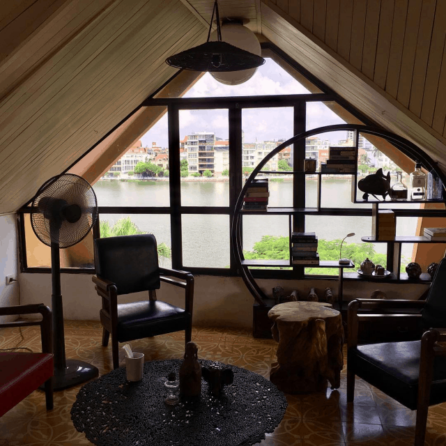 Quán cafe đẹp ở Hồ Tây
