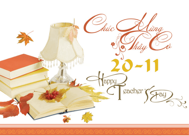 Thiệp - quà tặng thầy cô ý nghĩa 20/11
