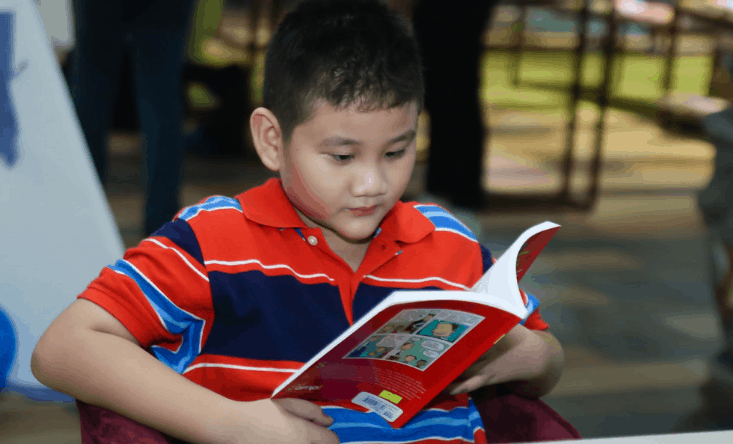 Các độc giả nhỏ cũng có khu vực của riêng mình (sưu tầm) Phương Nam Book City