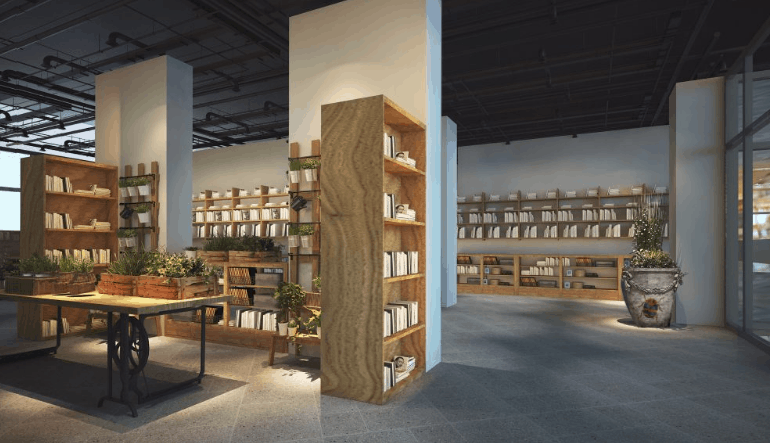Diện tích rộng lớn (sưu tầm) Phương Nam Book City