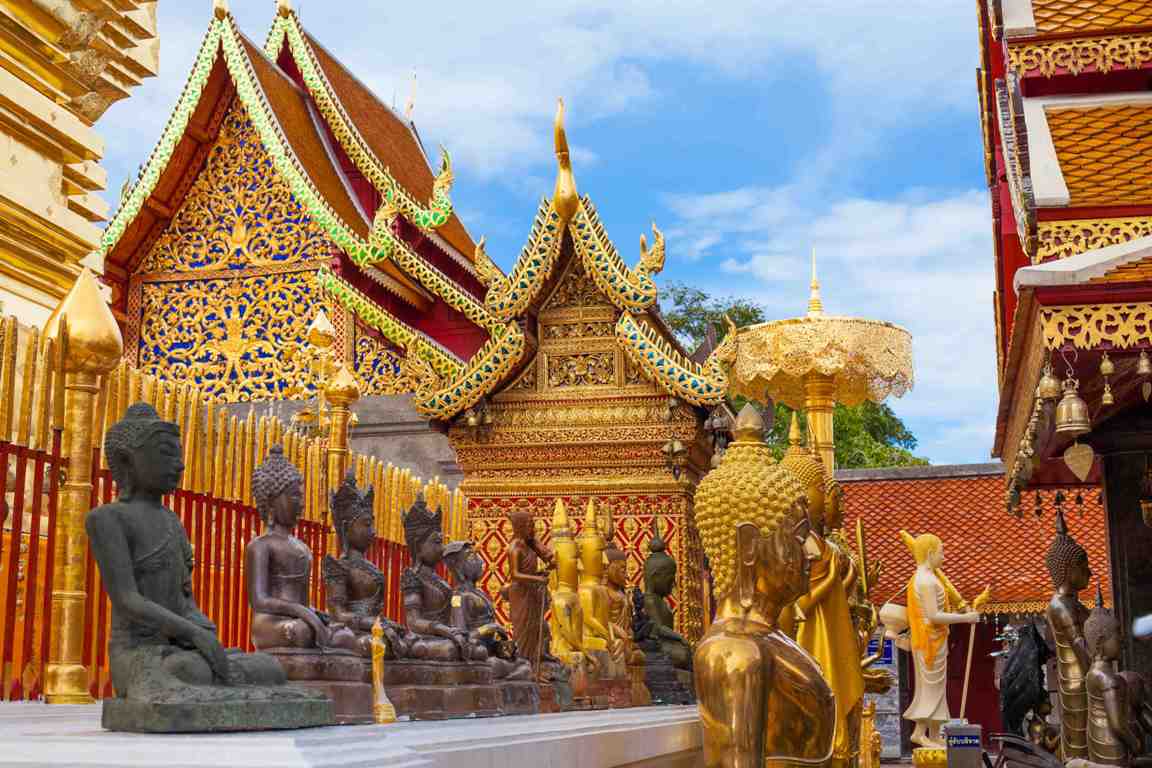 Ngôi chùa nổi tiếng linh thiêng ở Chiang Mai (ẢNH ST)