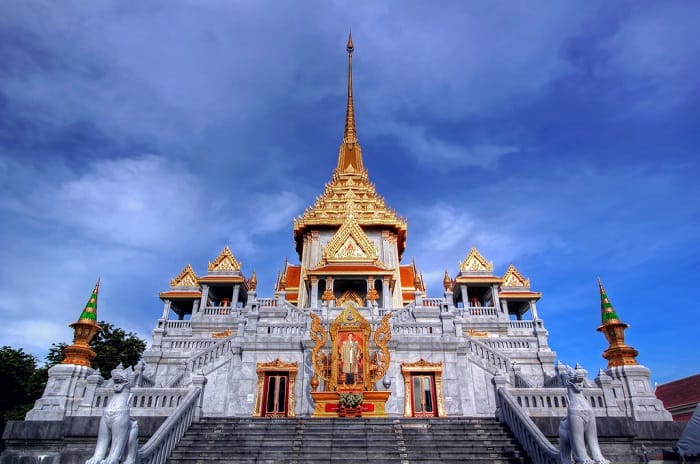 Ngôi chùa với nét kiến trúc lung linh cực đẹp ở Bangkok 