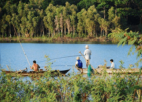 Cuộc sống đơn sơ người dân tại đảo Ó Đồng Nai
