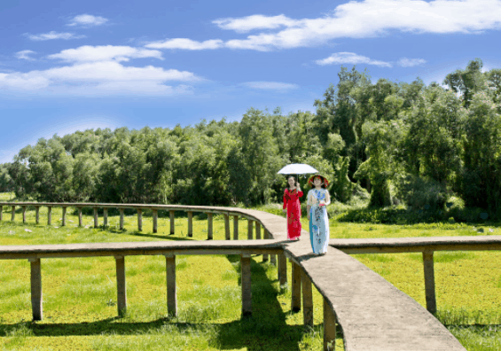 Dạo chơi làng nổi Tân Lập - Long An Dạo chơi làng nổi Tân Lập - Long An