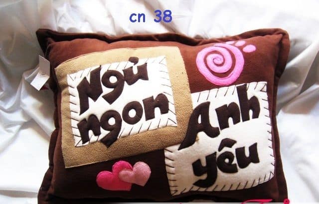 Gối nỉ - quà Noel cho người yêu Gối nỉ - quà Noel cho người yêu