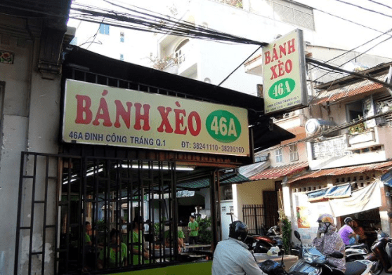 Quán bánh xèo 46A Đinh Công Tráng Quán bánh xèo 46A Đinh Công Tráng