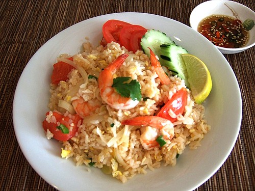 Cơm rang là một trong các món đặc sản Thái Lan (Ảnh ST)