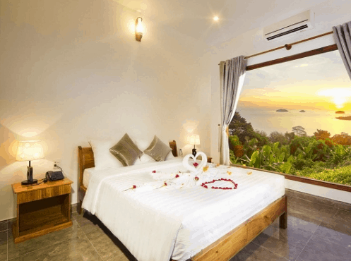 Không gian phòng nghỉ tuyệt đẹp tại Hồng Bin Bungalow Không gian phòng nghỉ tuyệt đẹp tại Hồng Bin Bungalow