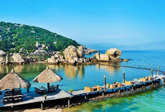 Một góc của khu resort Ngọc Sương (Ảnh ST)