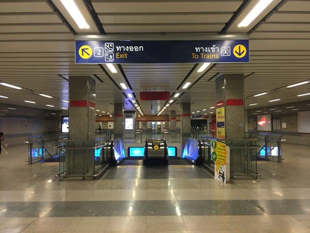Trạm MRT Kampheng (Ảnh ST)