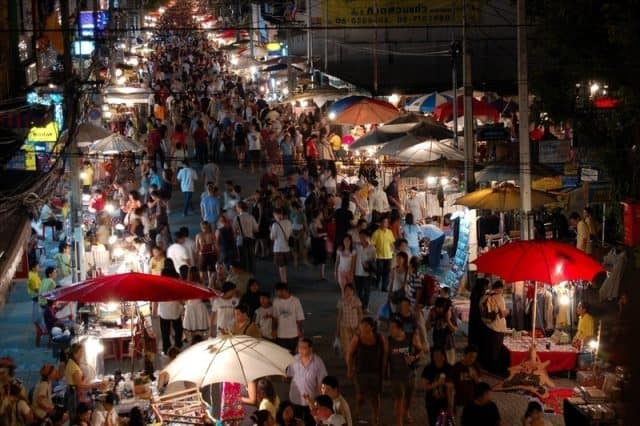 Chợ Chatuchak Bangkok Thái Lan (Ảnh ST)