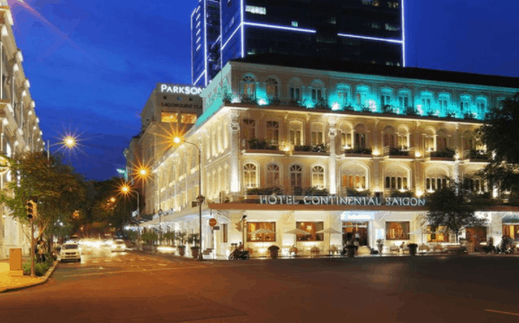 Khách sạn continental nằm ngay trung tâm thành phố Khách sạn continental nằm ngay trung tâm thành phố