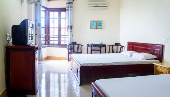 Phòng nghỉ tại homestay Thắm Trang (Ảnh ST)