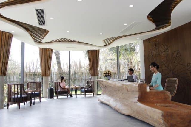 Sảnh tiếp khách trong khách sạn (Ảnh ST)