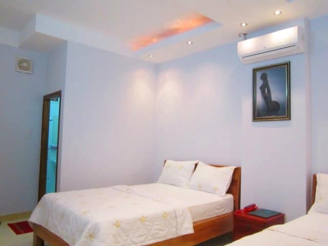 Phòng nghỉ được bài trí khá đơn giản (Ảnh ST)