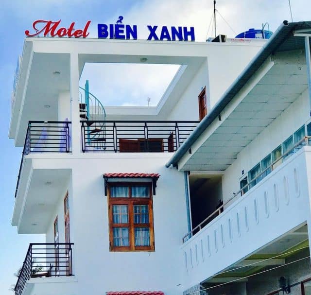 Nhà nghỉ Biển Xanh (Ảnh ST)