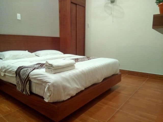 Phòng nghỉ trong Hồng My Hotel (Ảnh ST)