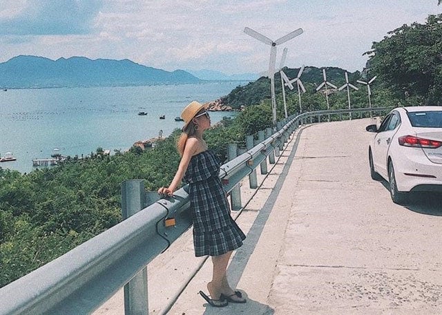 Đường đi ra tới đảo Bình Lập nơi mà KDL Sao Biển đang chào đón bạn (ẢNH ST)
