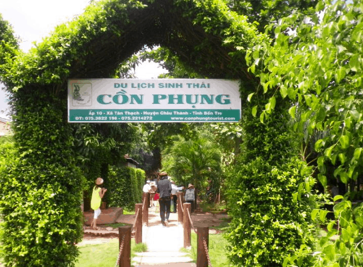 Tham quan khu du lịch sinh thái Cồn Phụng
